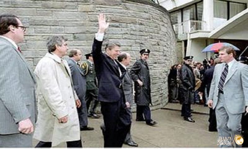 محاولة اغتيال رونالد ريغان رئيس أمريكا عام 1981م